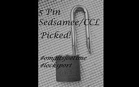 Image result for Sesamee K646 Lock Bypass