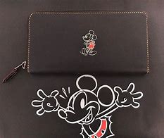 Image result for Mickey Mouse Zipper Wallet