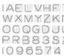 Image result for Engineering Lettering Practice