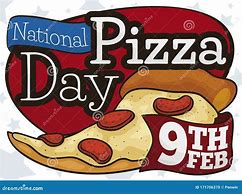 Image result for National Pizza Party Day Clip Art