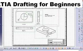 Image result for Catia Basic Drawing