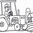Image result for Cute Tractor Coloring Pages