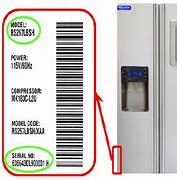 Image result for Refrigerator Serial Number