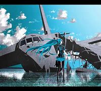 Image result for Plane Runway Ghost Anime
