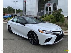 Image result for White Camry Car