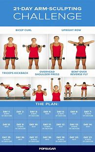 Image result for 30-Day Arm and Back Challenge