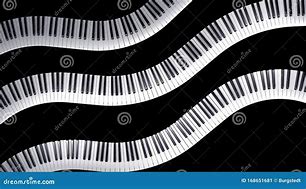 Image result for Piano Keyboard Wave
