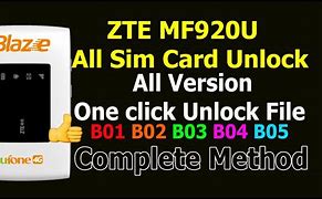 Image result for ZTE Mf920u Unlock