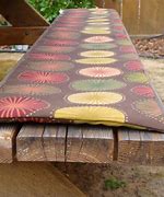 Image result for How to Make Fitted Picnic Table Bench Covers