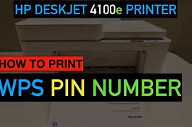 Image result for What Is the WPS Pin On My HP Printer