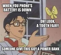 Image result for Phone Battery Chart Meme