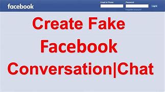 Image result for Fake Facebook Conversations