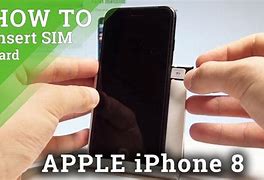 Image result for How to Put Sim Chip iPhone 8