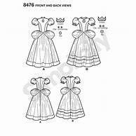 Image result for Princess Peach Dress Pattern