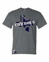 Image result for Cowboys T-Shirt Men's