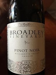 Image result for Broadley Pinot Noir Shea
