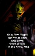 Image result for Thane Mass Effect Quotes