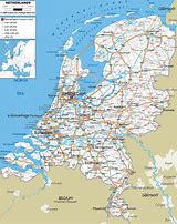Image result for Netherlands Travel Map