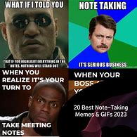 Image result for Saving Notes Memes