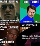 Image result for Talimg Notes Meme