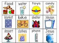 Image result for About Need and Want for Kindergarten