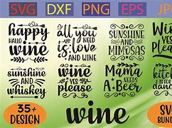 Image result for Wine SVG Bundles