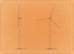 Image result for Wind Turbine Blueprint