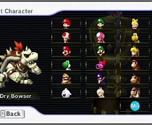 Image result for Mario Kart Wii Starter Characters