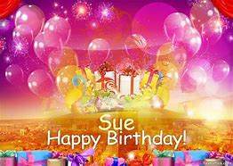 Image result for Balloons Happy Birthday Sue