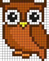 Image result for Owl Perler Bead Pattern