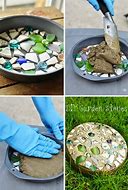 Image result for Painted Stepping Stones