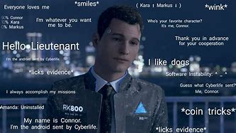 Image result for Connor DBH Quotes