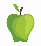 Image result for Green Apple Fruit Shape Clip Art