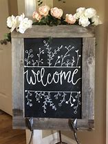 Image result for Welcome Board Sign