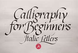Image result for Italic Calligraphy