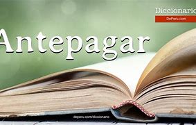 Image result for antepagar