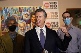 Image result for Gavin Newsom Recall Poll