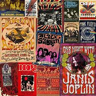 Image result for Vintage Rock Music Posters