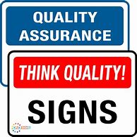 Image result for Quality Assurance Signs and Banners