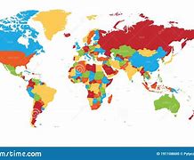 Image result for World Map Color Countries