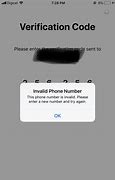 Image result for Invalid Number Cell Phone