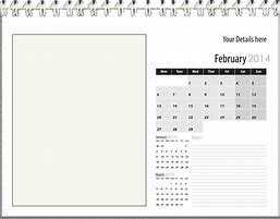 Image result for Desktop Calendar Templete