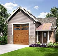 Image result for 1 Bedroom House Plans with Garage Narrow