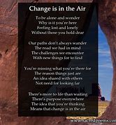 Image result for Change Is in the Air
