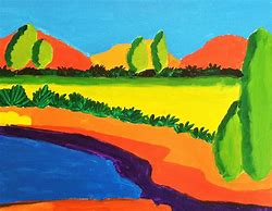 Image result for Paintings with Primary Colors