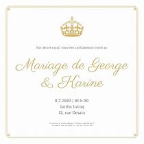 Image result for Modele D'invitation Pour Mariage