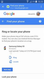 Image result for Find My Phone Google Account
