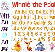 Image result for Classic Pooh Font