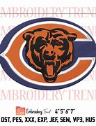 Image result for Chicago Bears Logo Embroidery Design