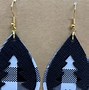 Image result for Faux Leather Earring Designs